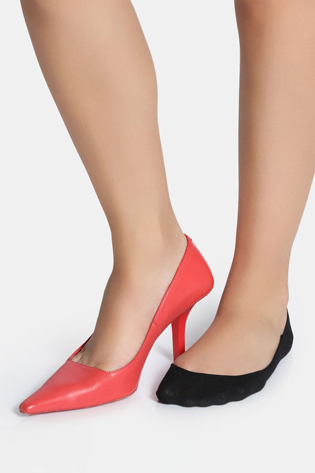 Zivame Low Cut Shoe Liner (Pack of 2) - Multicolor — image 6